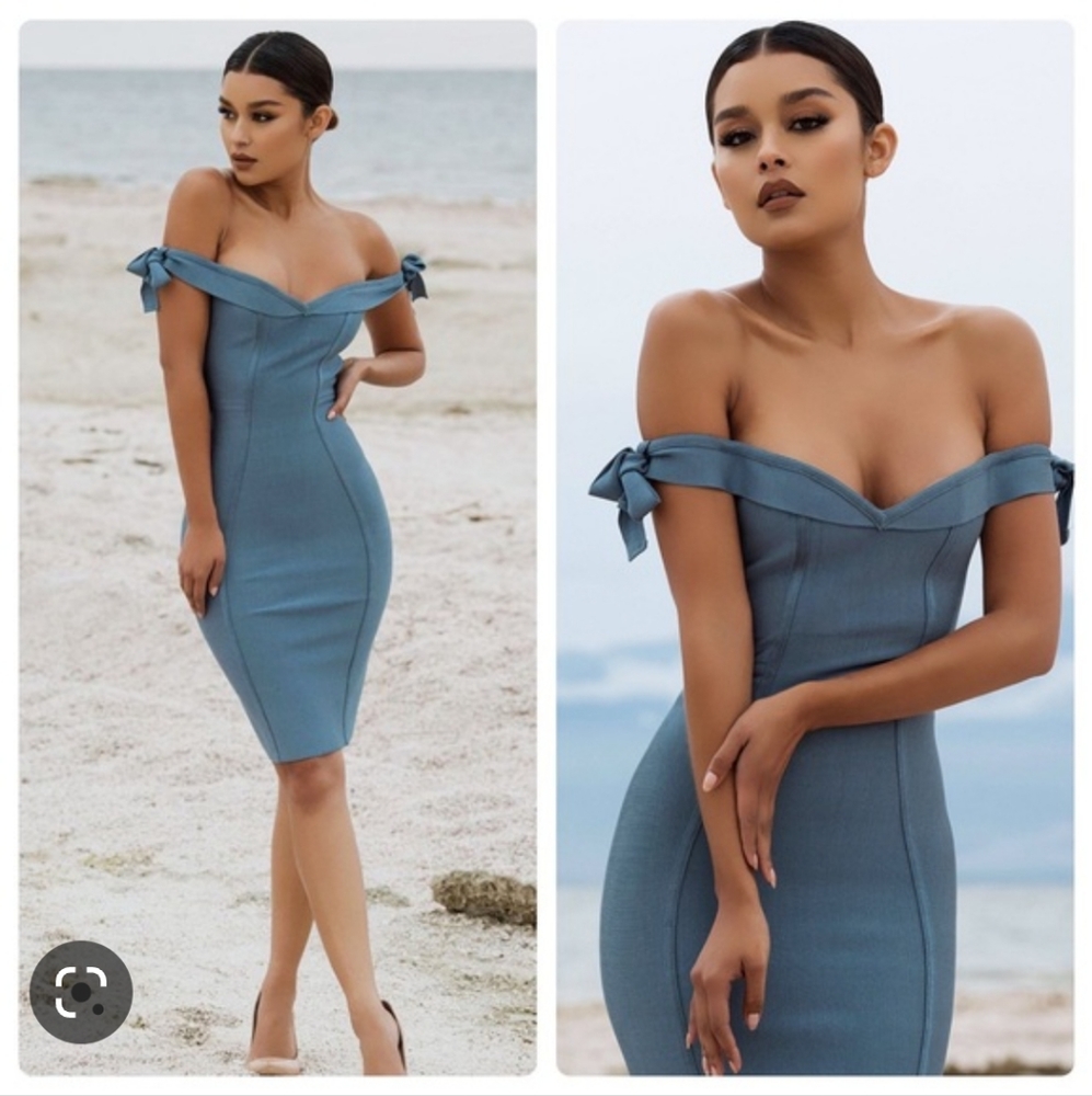 HOUSE OF CB SOLAINE DRESS XS - Picture 2 of 6